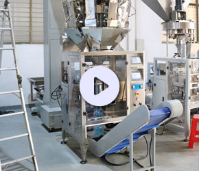 SUN-420一體機配10頭稱顆粒包裝機